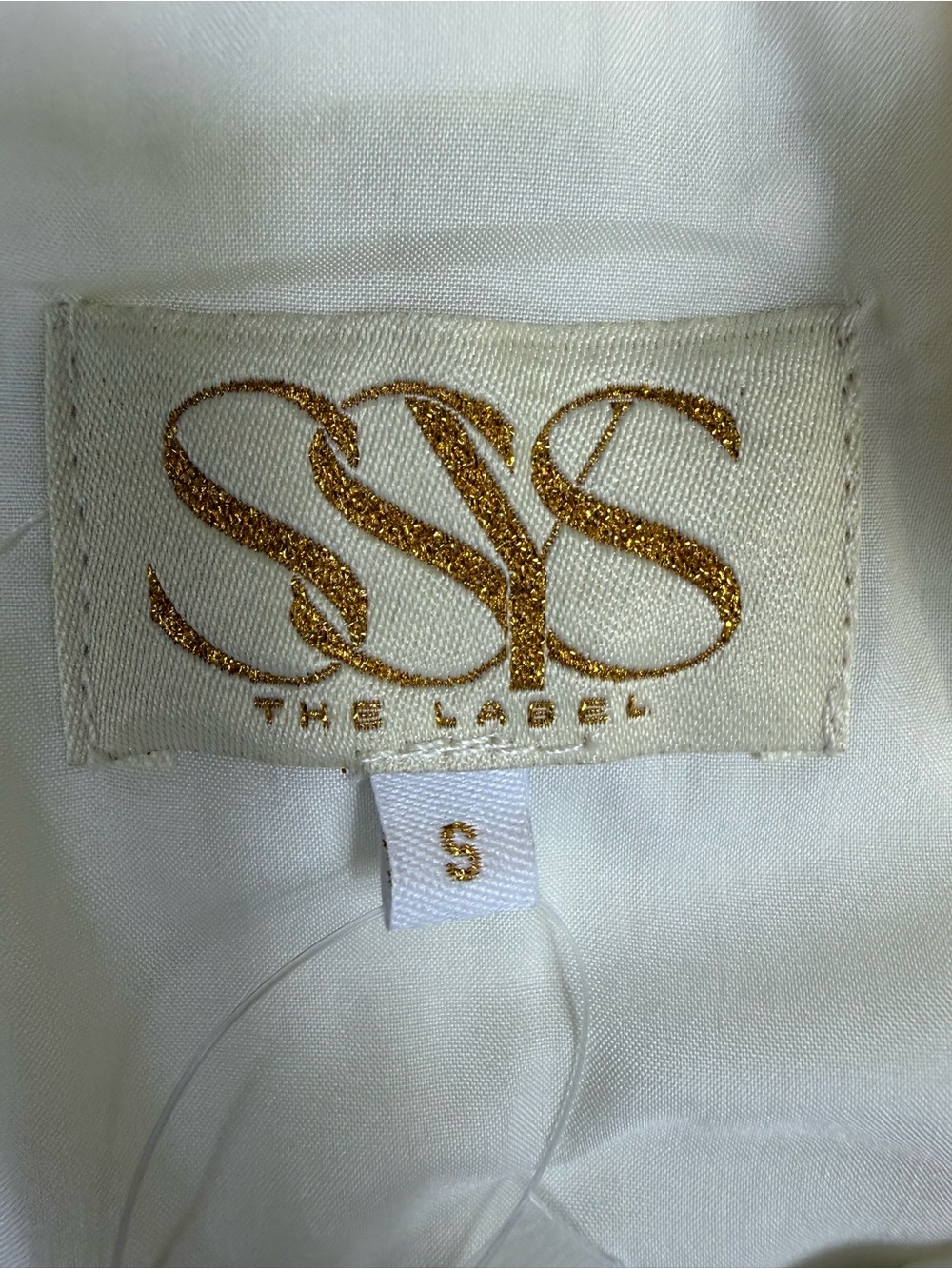 SSYS The Lebel Yellow & White Colorblock Mini Dress with Button Trim - Picture 7 of 9